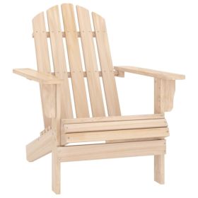Patio Adirondack Chair Solid Fir Wood