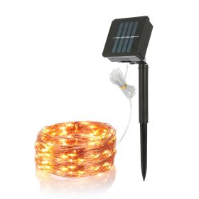 100 LEDs Solar String Lights Outdoor IP65 Waterproof Copper Wire String Lights Solar LED Fairy Lamps Wedding Party Festival